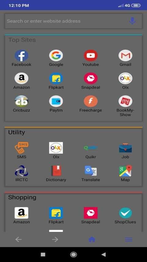 Now Browser - Fast & Safe Web Browser स्क्रीनशॉट 3