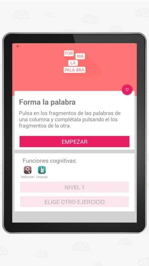 Entrenamiento cognitivo gratis - Burulogy Lite screenshot 2
