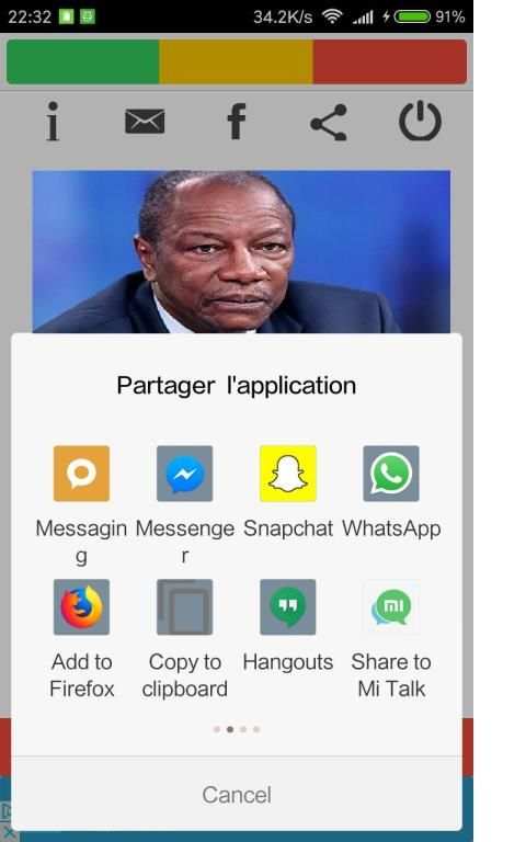 TV guinee en direct rtg screenshot 4