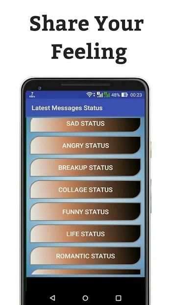 Latest Messages Status screenshot 2