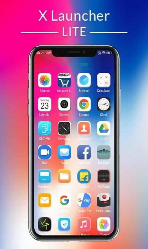 x launcher: With OS11 Theme & Control Center screenshot 2