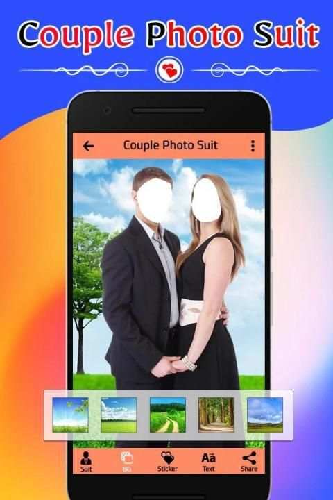 Couple Photo Suit screenshot 4