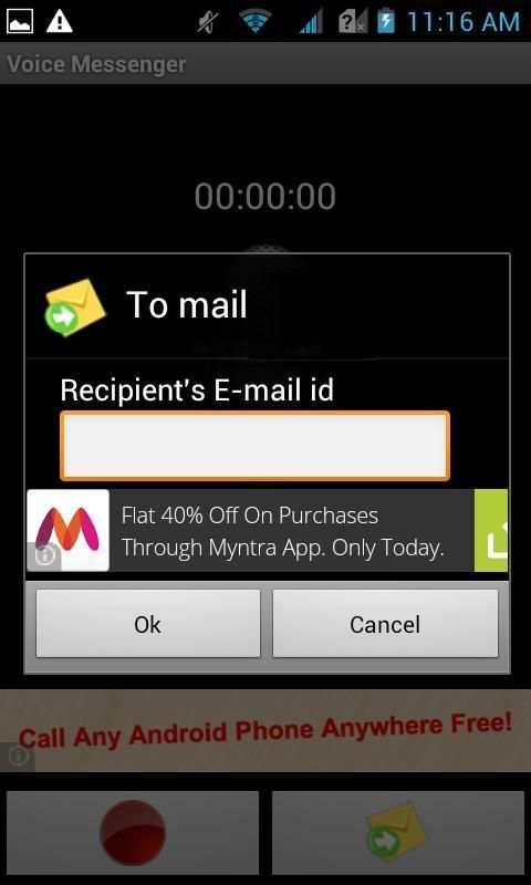 Voice Messenger screenshot 1