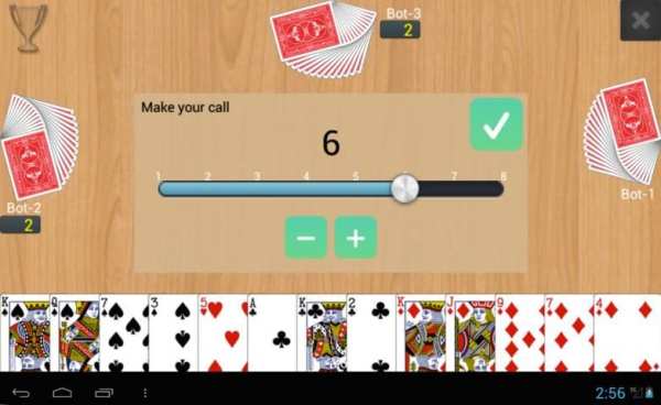 Callbreak Multiplayer 1 تصوير الشاشة
