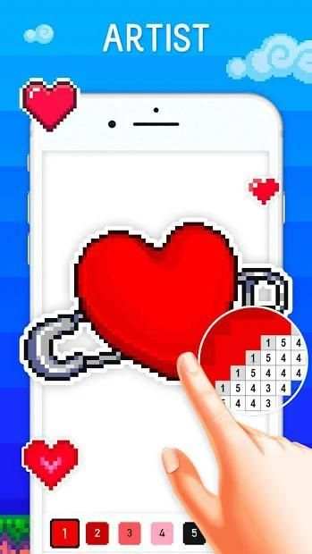 ColorPixel - Color by Number, Number Coloring Game screenshot 1