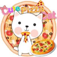 Cute Pizza Cat Keyboard Theme
