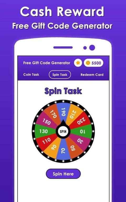 Cash Reward - Free Gift Code Generator screenshot 3