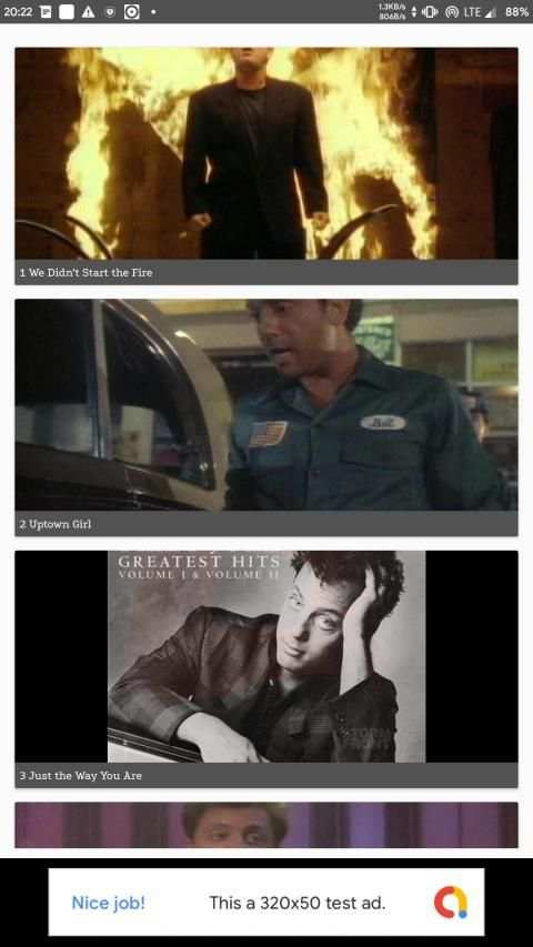 Billy Joel Song Music l Video App screenshot 2