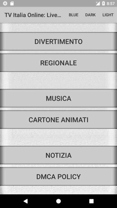 TV Italia Online: Live TV screenshot 3