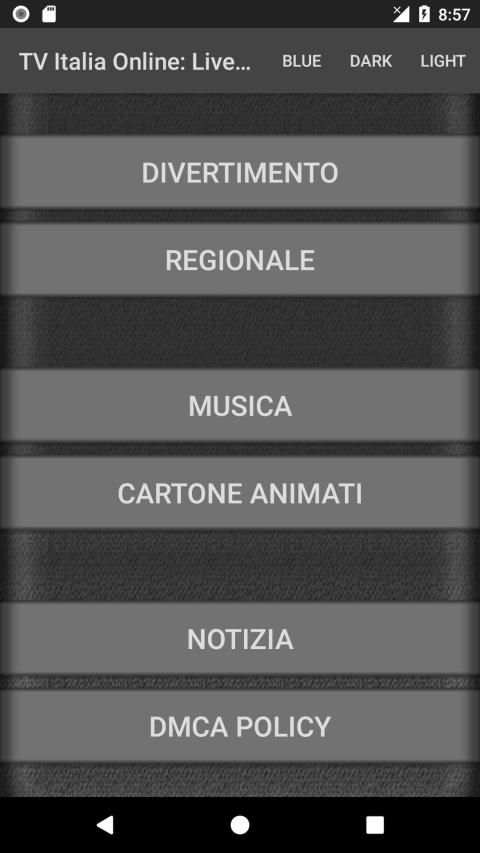 TV Italia Online: Live TV screenshot 2