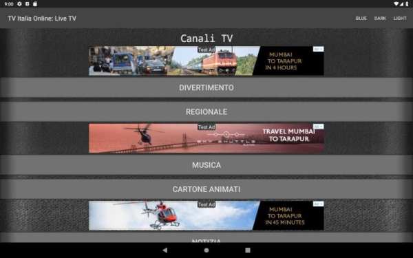 TV Italia Online: Live TV screenshot 10
