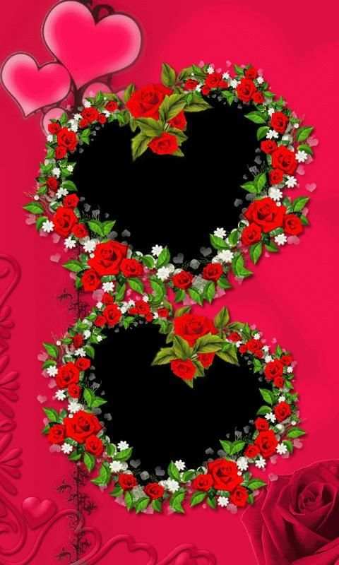 Romantic Photo Frame screenshot 1