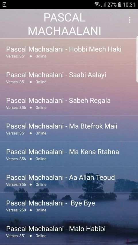 اغاني باسكال مشعلانى 2019-pascal mechalani MP3
‎ screenshot 3