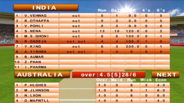 Cricket t20 2018 screenshot 3