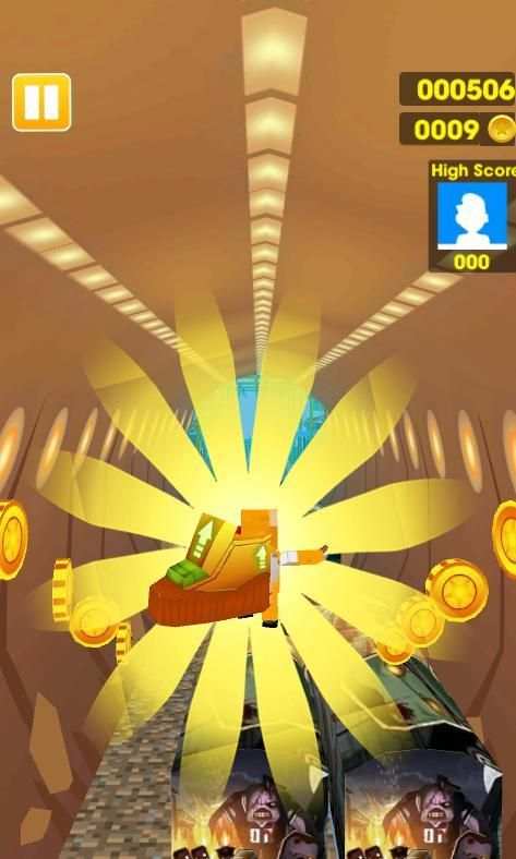 Talking Cat Gold Run 2 स्क्रीनशॉट 1