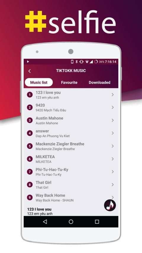 Tik Tok Music - Best Songs Music screenshot 3