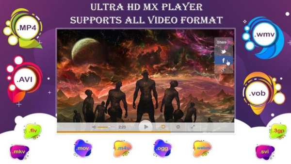 HD MX Player with Music Player स्क्रीनशॉट 8