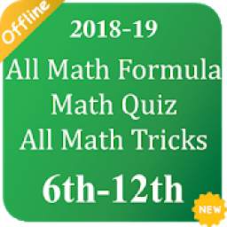 All Math Formula, Math Quiz, All Math Tricks