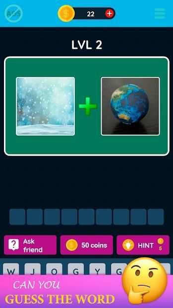 Catch Words: Free Offline Guess Word Brain Game screenshot 2