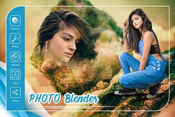 Multiple Photo Blender Collage screenshot 2