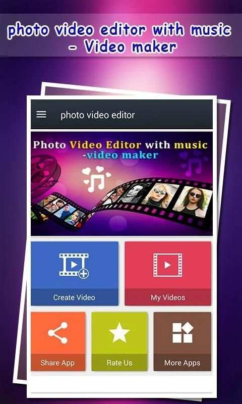 Photo Video Editor with Music - Photo Slideshow स्क्रीनशॉट 32