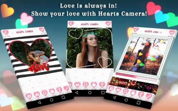 Hearts On Photo – Hearts Camera स्क्रीनशॉट 2