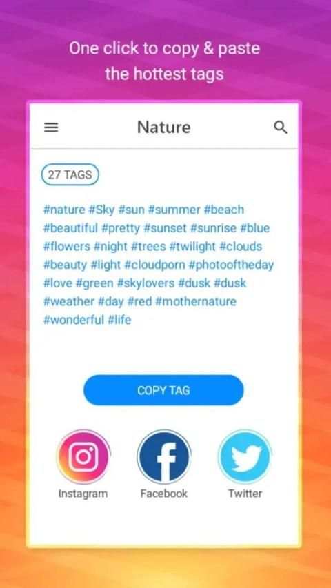 Best HashTags for Instagram 2019 (Popular) screenshot 6