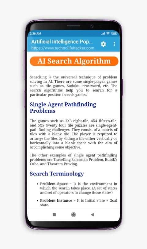 Learn Artificial intelligence Tutorial - Learn AI screenshot 4