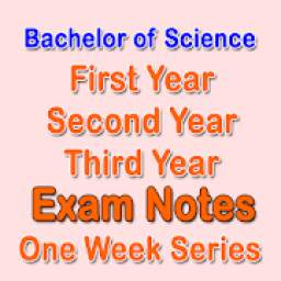 BSc Exam Notes 1.0
