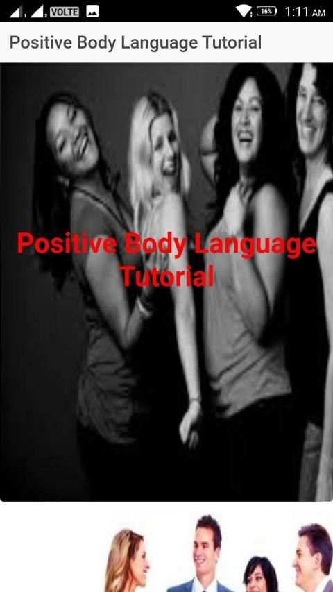 Positive Body Language Tutorial absolute beginners स्क्रीनशॉट 7