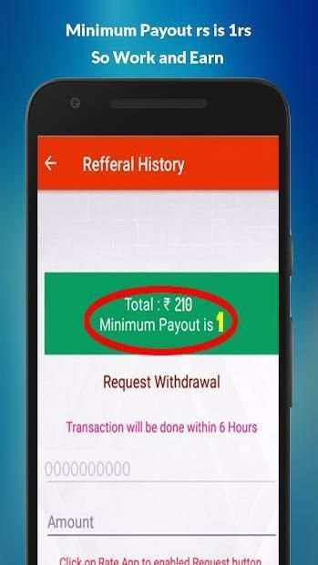 Real Cash Zone - Minimum Redeem 1₹ - screenshot 1