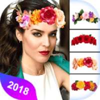 Flower crown photo editor 2018 on 9Apps