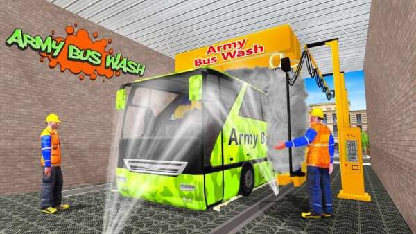 Army Bus Wash screenshot 7