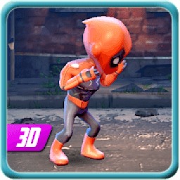 ikon Beatem Spider Hero Man Battle