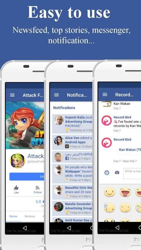 Lite Messenger - Mini Messenger screenshot 3