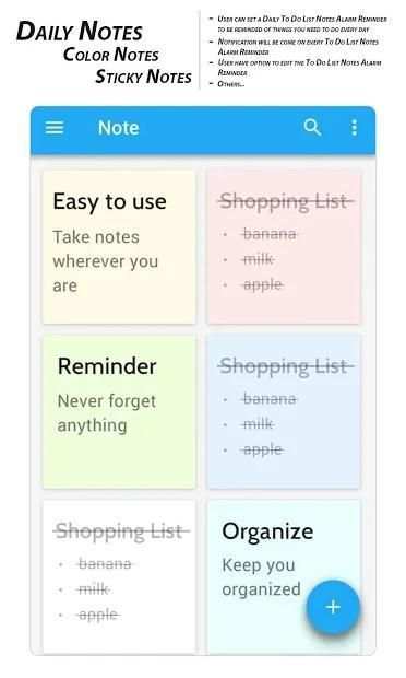 Daily Notes Color Notes, Sticky Notes screenshot 7