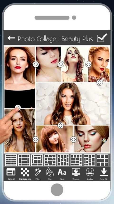 Foto Collage Maker - PicGrid InstaPic Editor screenshot 6