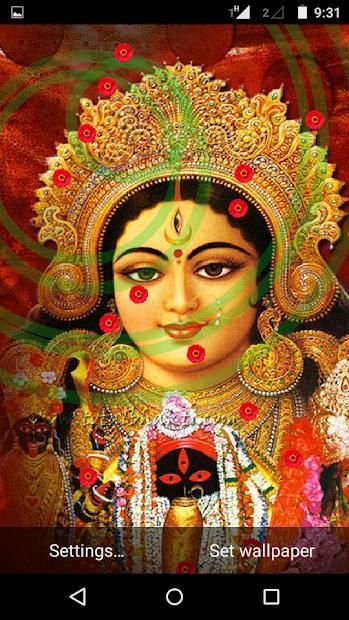 Durga Mata Live Wallpaper स्क्रीनशॉट 2