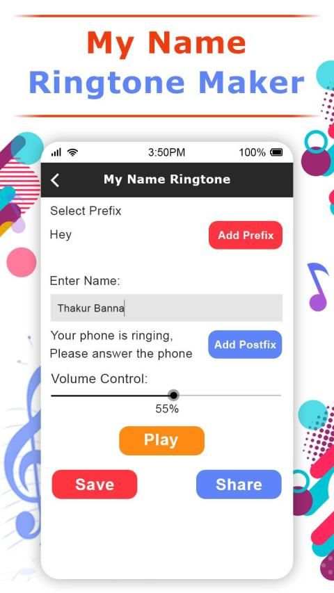 My Name Ringtone : New Ringtone स्क्रीनशॉट 3