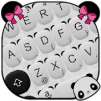Cute Panda Keyboard Theme