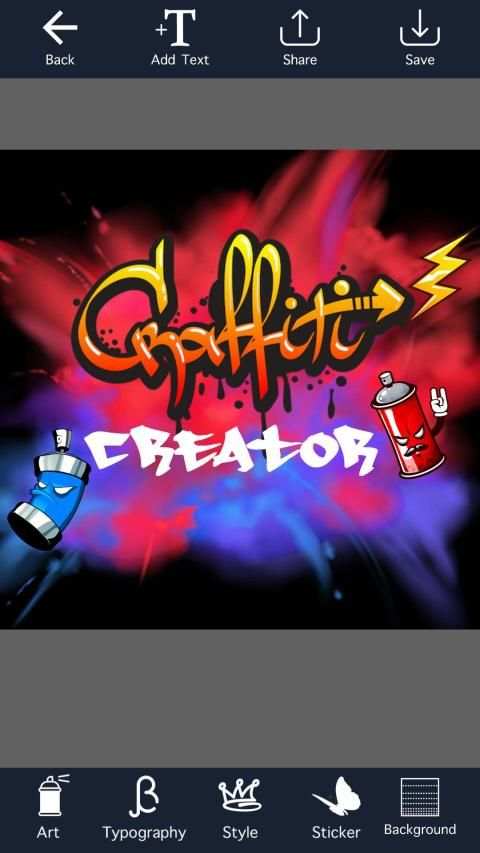 Smoke Graffiti Name Art Maker screenshot 8