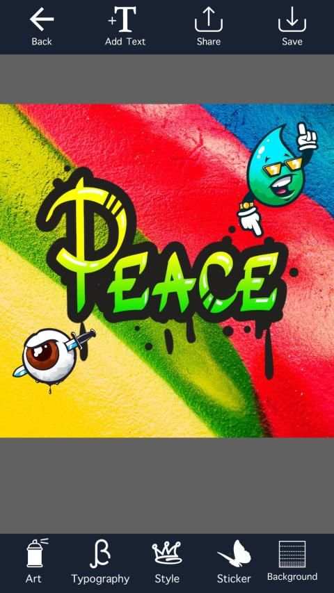 Smoke Graffiti Name Art Maker screenshot 1