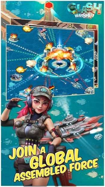 Clash Of Warship screenshot 1