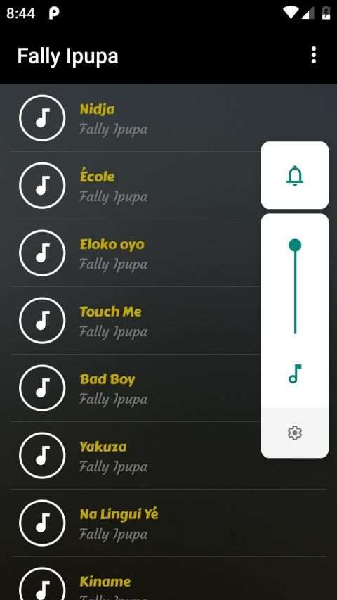 Fally Ipupa All Songs 4 تصوير الشاشة
