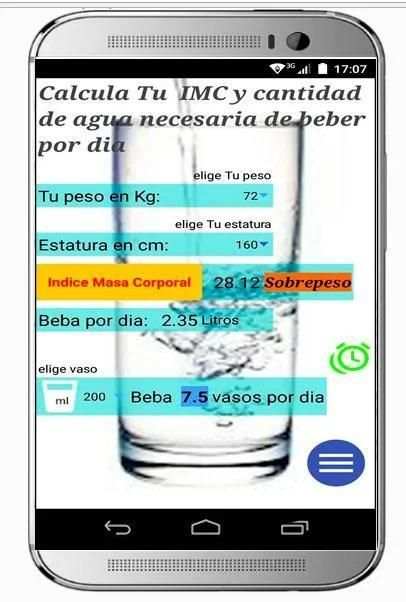 recordatorio para tomar agua en español gratis screenshot 4