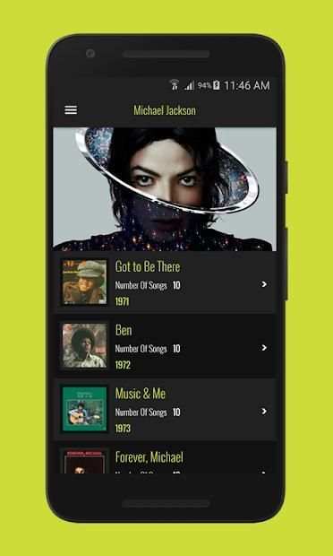 Michael Jackson Music Library (Unofficial) screenshot 1
