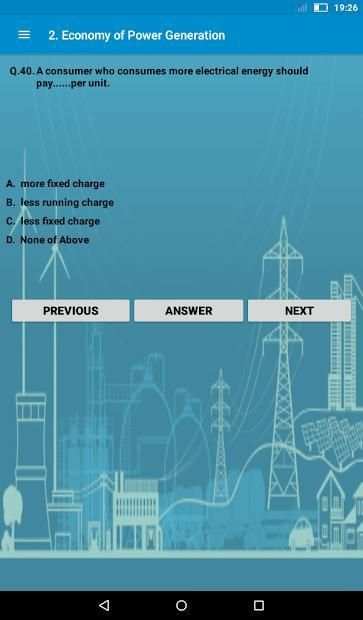 Electrical MCQs screenshot 1