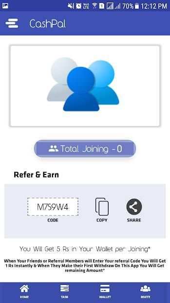 CashPal - ₹100 Per Minute скриншот 1