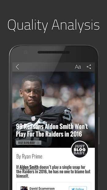 Just Blog Baby: Raiders News screenshot 4