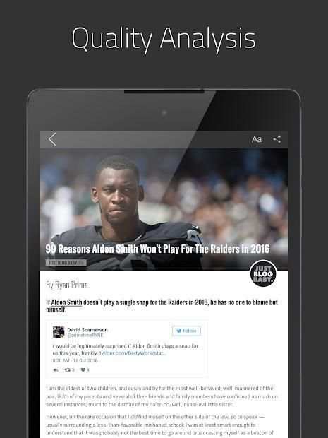 Just Blog Baby: Raiders News screenshot 1